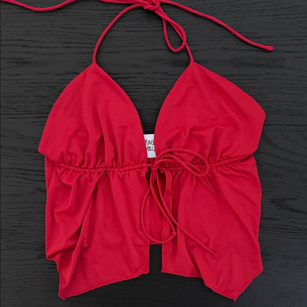 Princess Polly Vibrant Red Top